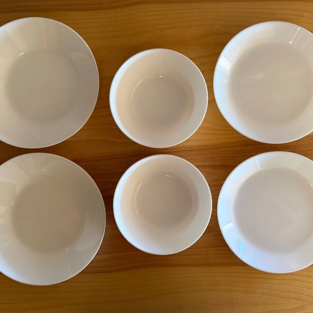IKEA OTFAST Bundle, bowl + deep plate/bowl + side plate